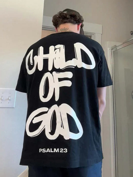 CHILD OF GOD Casual Crewneck T-shirt UNISEX