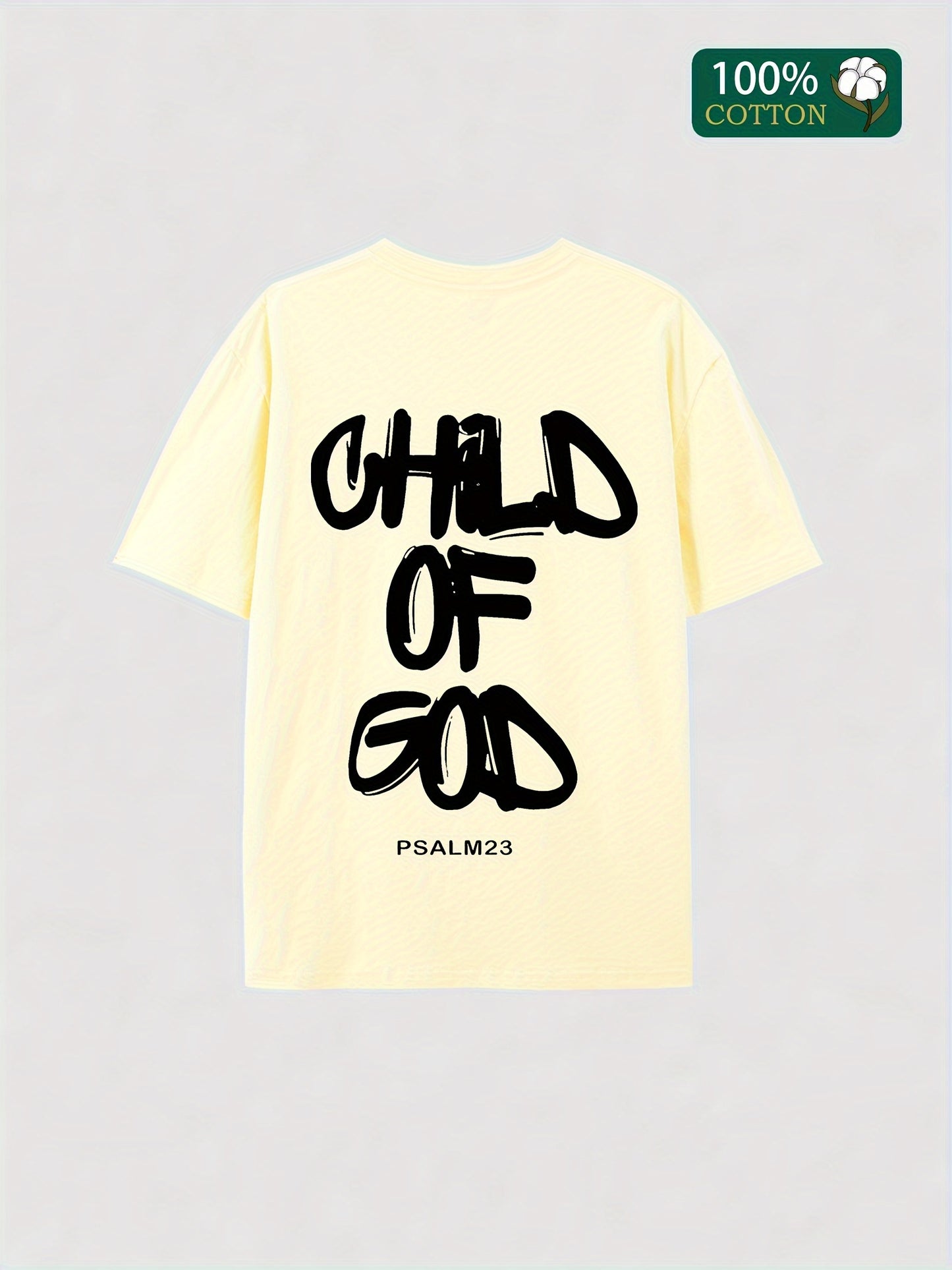 CHILD OF GOD Casual Crewneck T-shirt UNISEX