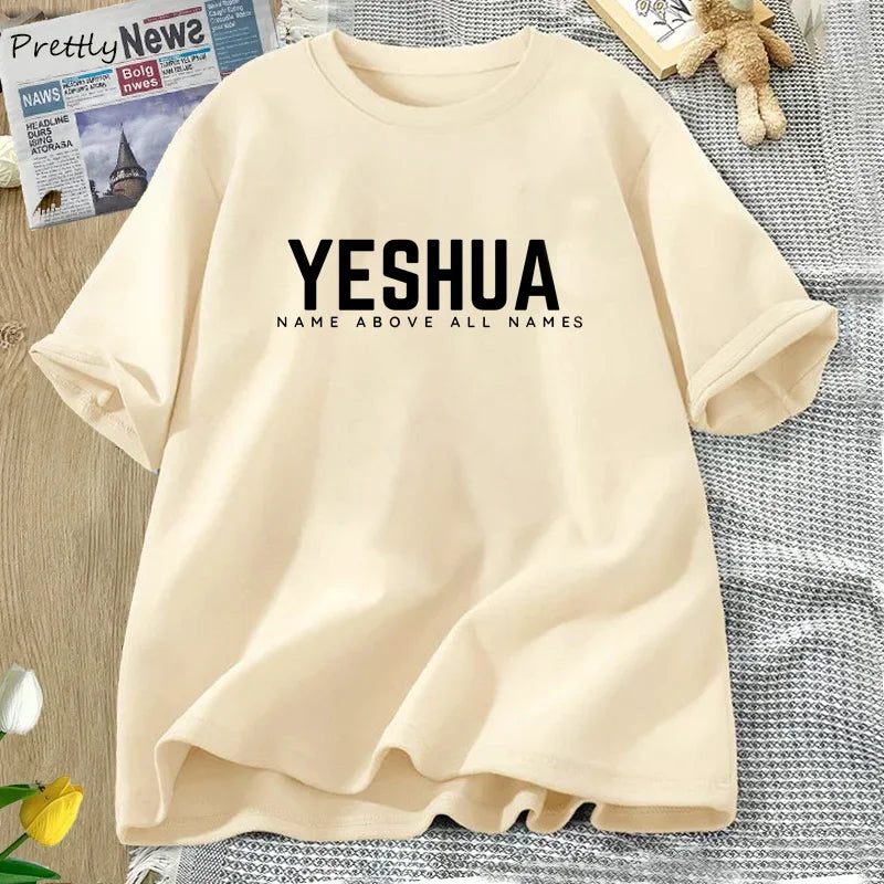 Yeshua Name Above All Names Sweatwear T-Shirt UNISEX