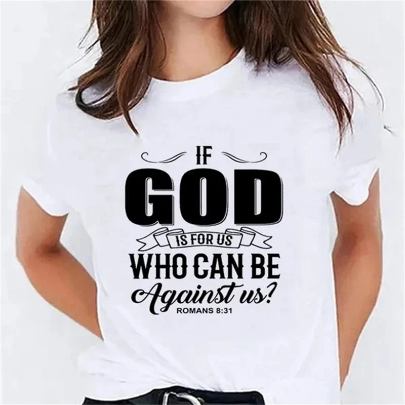 If God Is For Us Who Can Be Against Us T Shirts UNISEX