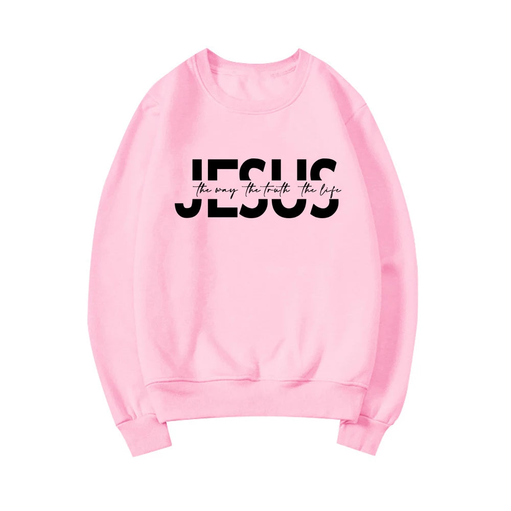 Jesus The Way The Truth The Life Sweatshirt WOMEN