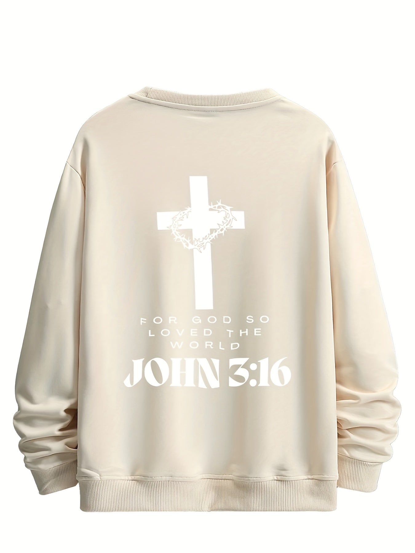 Jesus Saved Me | John 3:16 Sweatshirt MEN