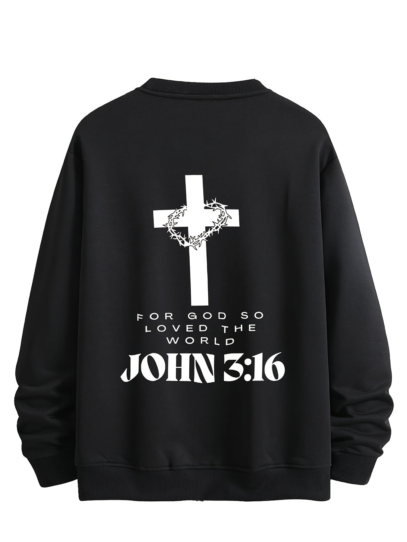 Jesus Saved Me | John 3:16 Sweatshirt MEN